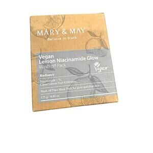 K-Care: Mary & May Lemon Niacinamide Glow Wash Off Mask Pack